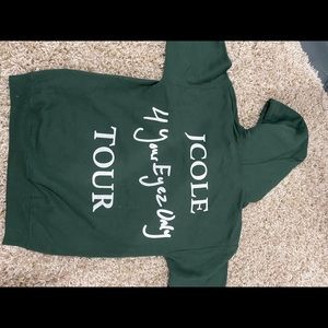 J Cole 4 your eyez only tour sweatshirt